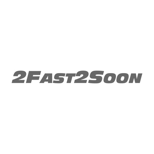 2 fast 2 soon