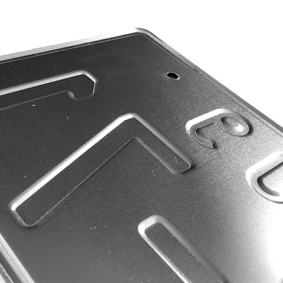 42-71 Black JDM License Plate Bild 5
