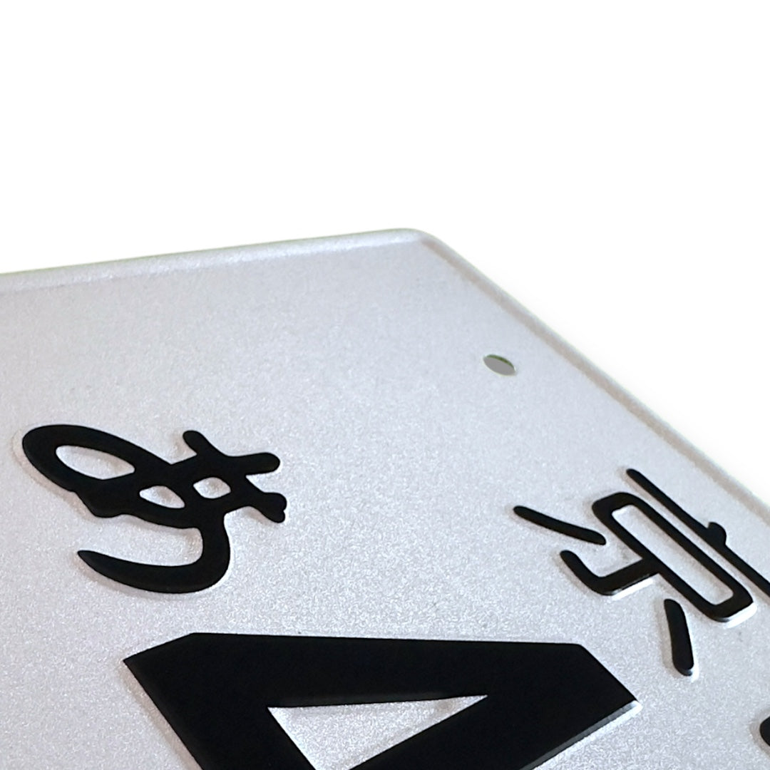46-49 JDM License Plate Bild 4