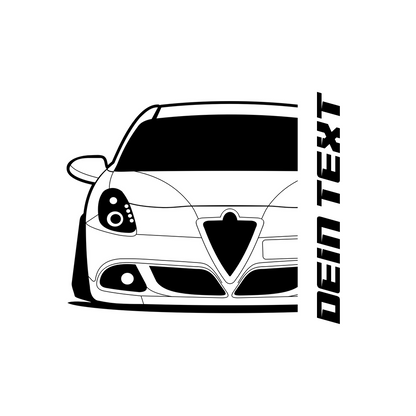 Alfa Romeo Giulietta 940 BJ 2010 – personalisierbares Shirt & Hoodie