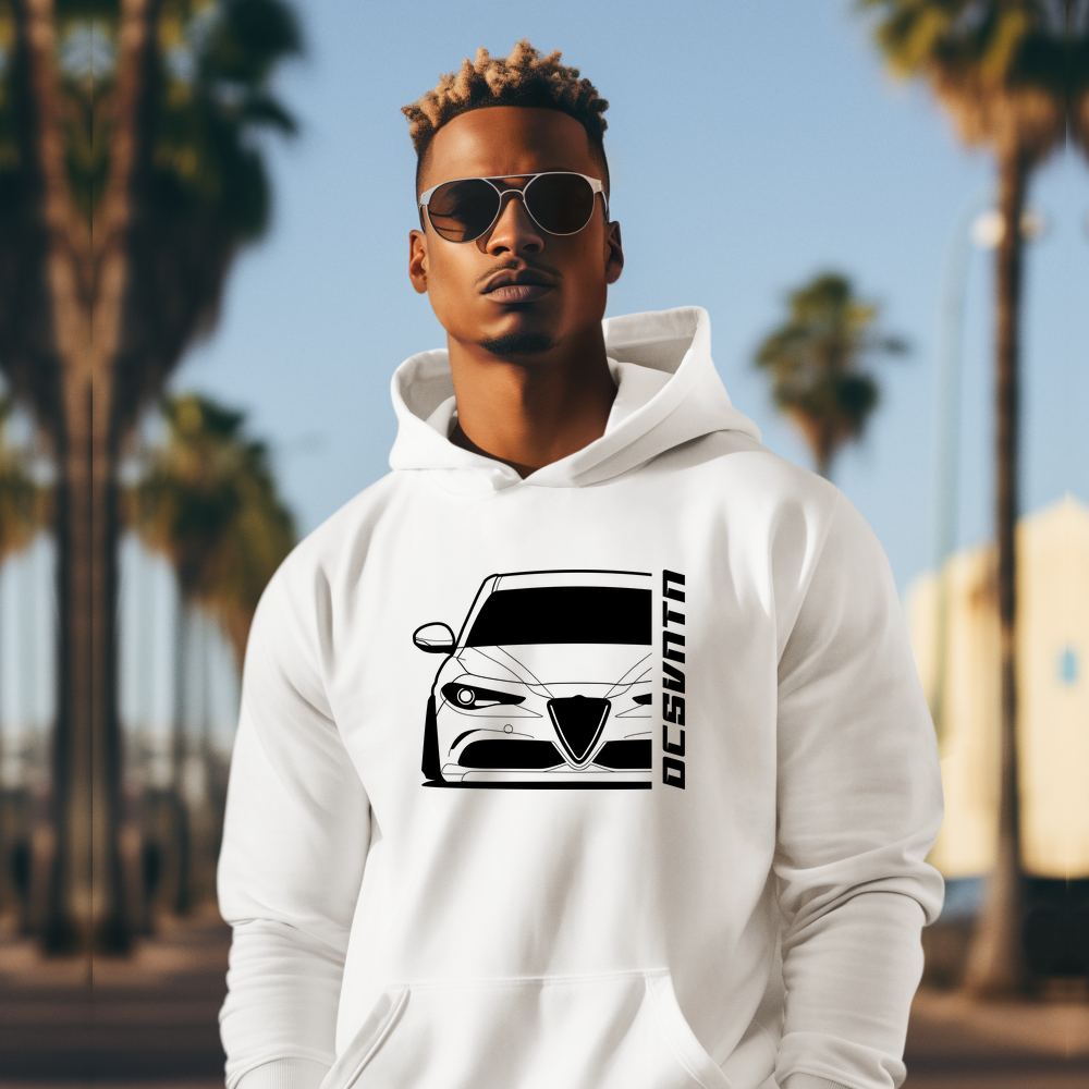 Alfa Romeo Giulia MY 2016 – customizable Shirts & Hoodies