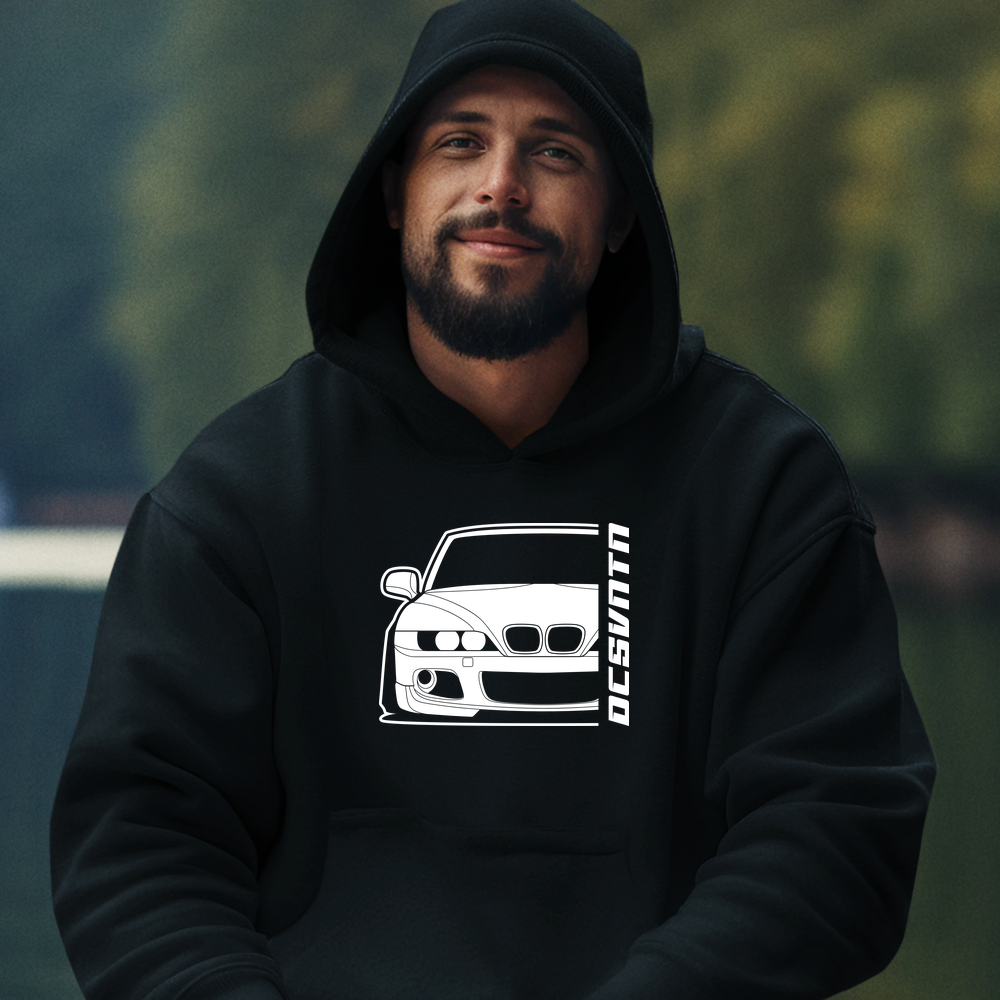 BMW Z3 M E36/7 Hoodie mit Print, Auto Hoodie für BMW Fans Baujahr 1995