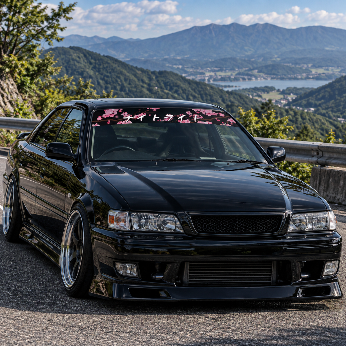 Nightride Sakura Schwarz