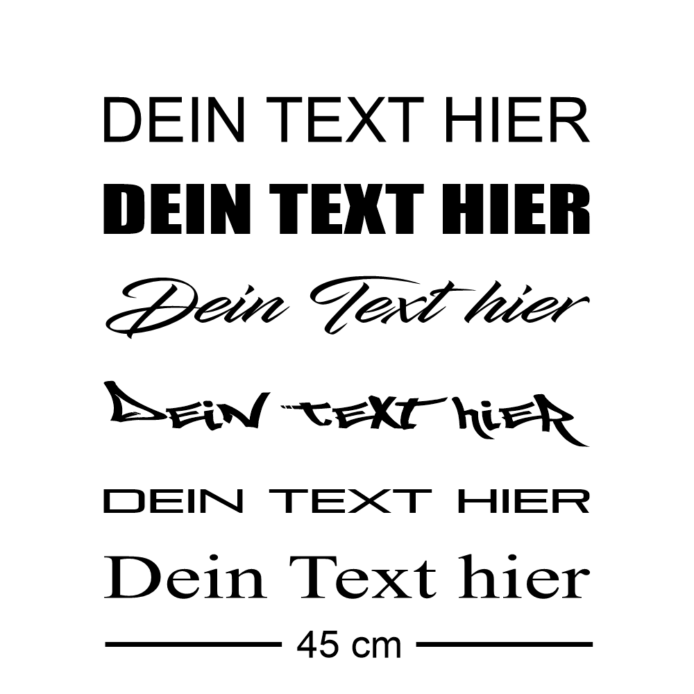 Social Media Wunschsticker – Beispiel