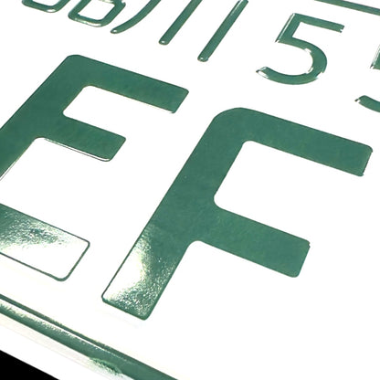 EF9 JDM License Plate Bild 3
