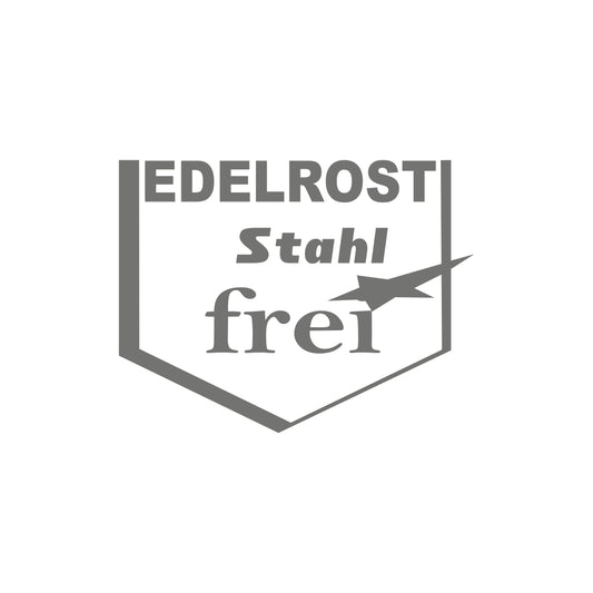 Edelrost Stahl frei Sticker