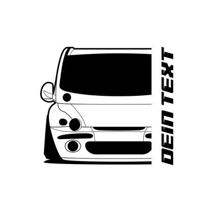 Fiat Multipla BJ 1999 – personalisierbares Shirt & Hoodie