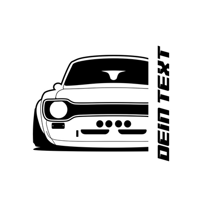 Ford Escort Mk1 RS2000-R BJ 1973 FO-001 – schwarzes Shirt