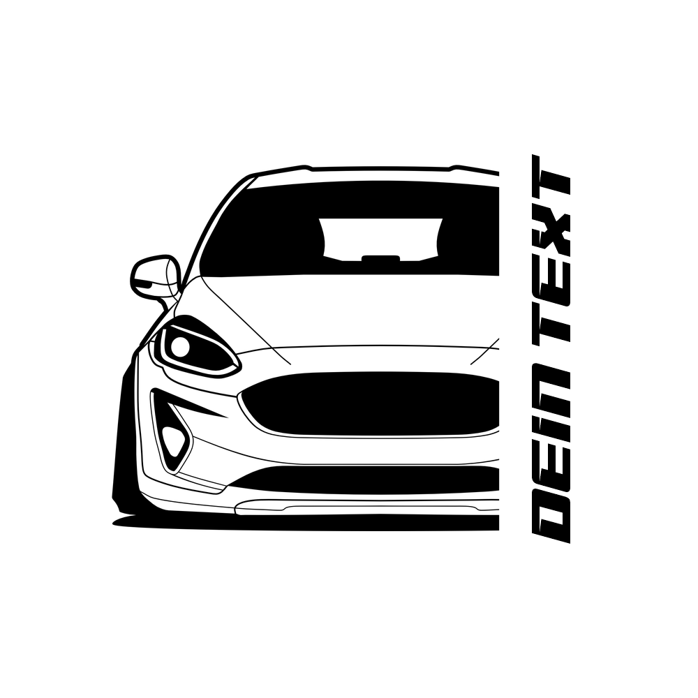 Ford Fiesta MK8 BJ 2017 – schwarzes Shirt