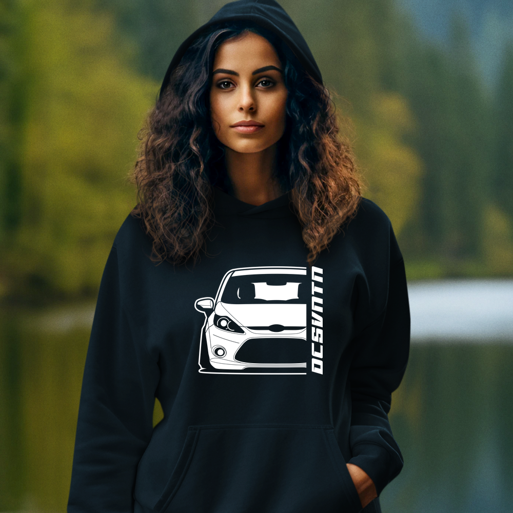 Ford Fiesta MK7 BJ 2008 – weißes Shirt