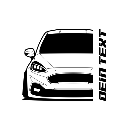 Ford Fiesta ST MK8 BJ 2018 – schwarzes Shirt