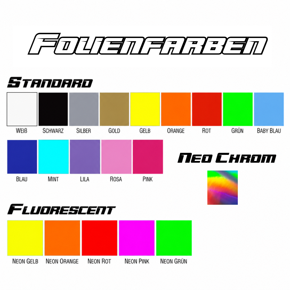 Folienfarben