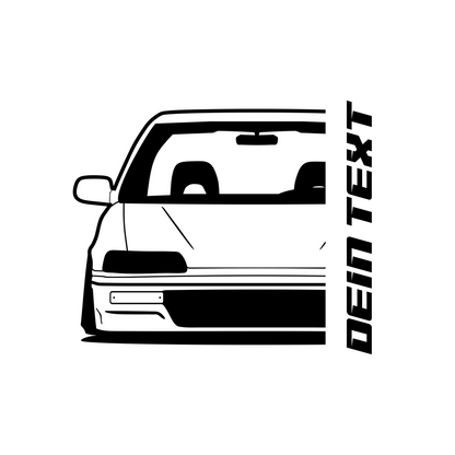 1989 Honda Civic ED – customizable Shirts & Hoodies