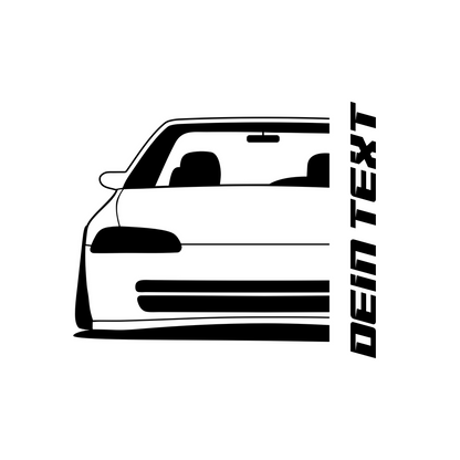 1991 Honda Civic EG Sedan – Customizable Shirts & Hoodies