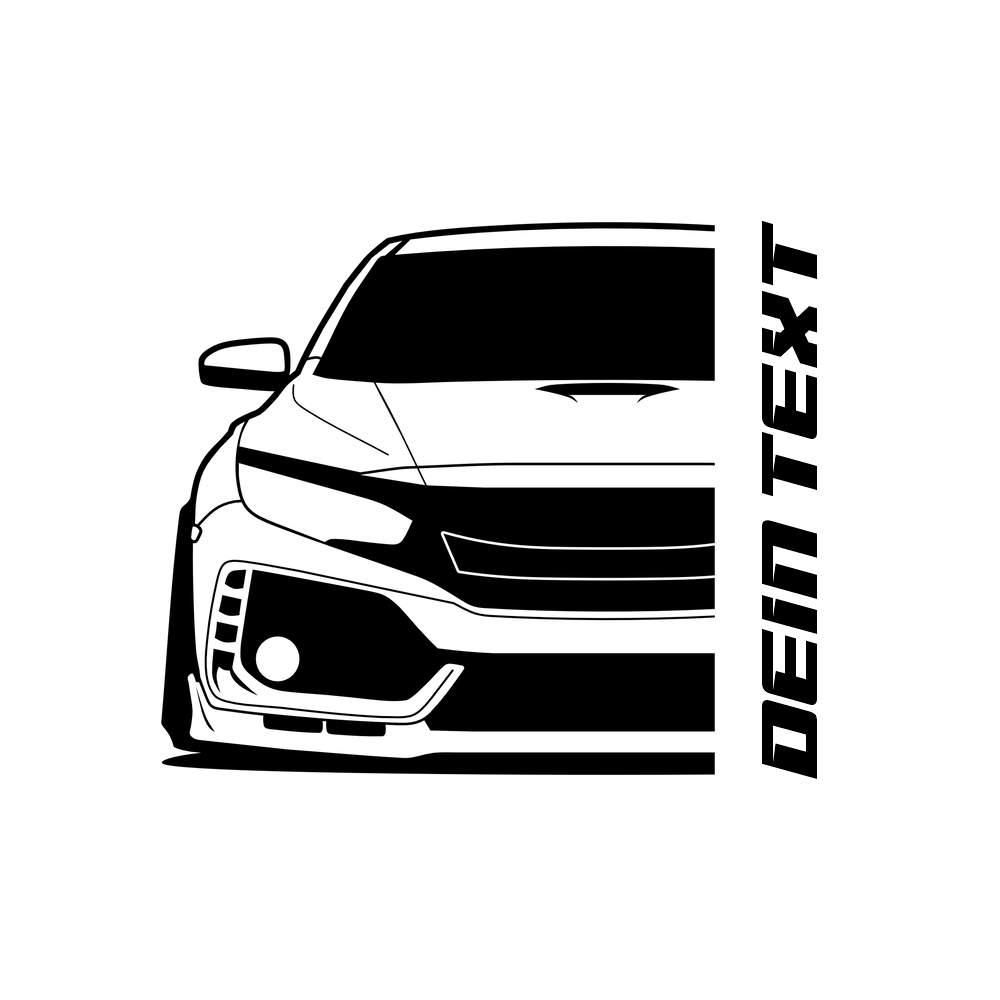 018 Honda Car Design schwarz