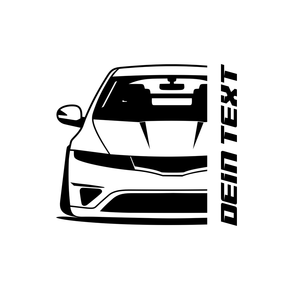 020 Honda Car Design schwarz