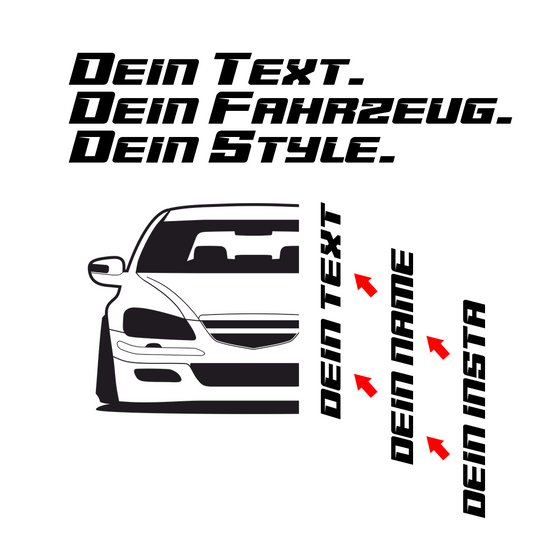 Honda Legend KB1 BJ 2007 – personalisierbares Shirt & Hoodie