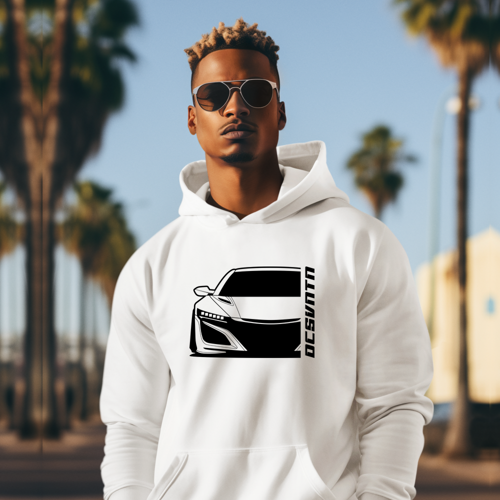 Honda NSX BJ 2016 – personalisierbares Shirt & Hoodie