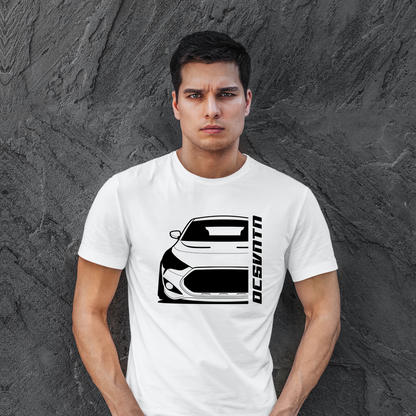 Hyundai Veloster FS Turbo BJ 2011 – personalisierbares Shirt & Hoodie
