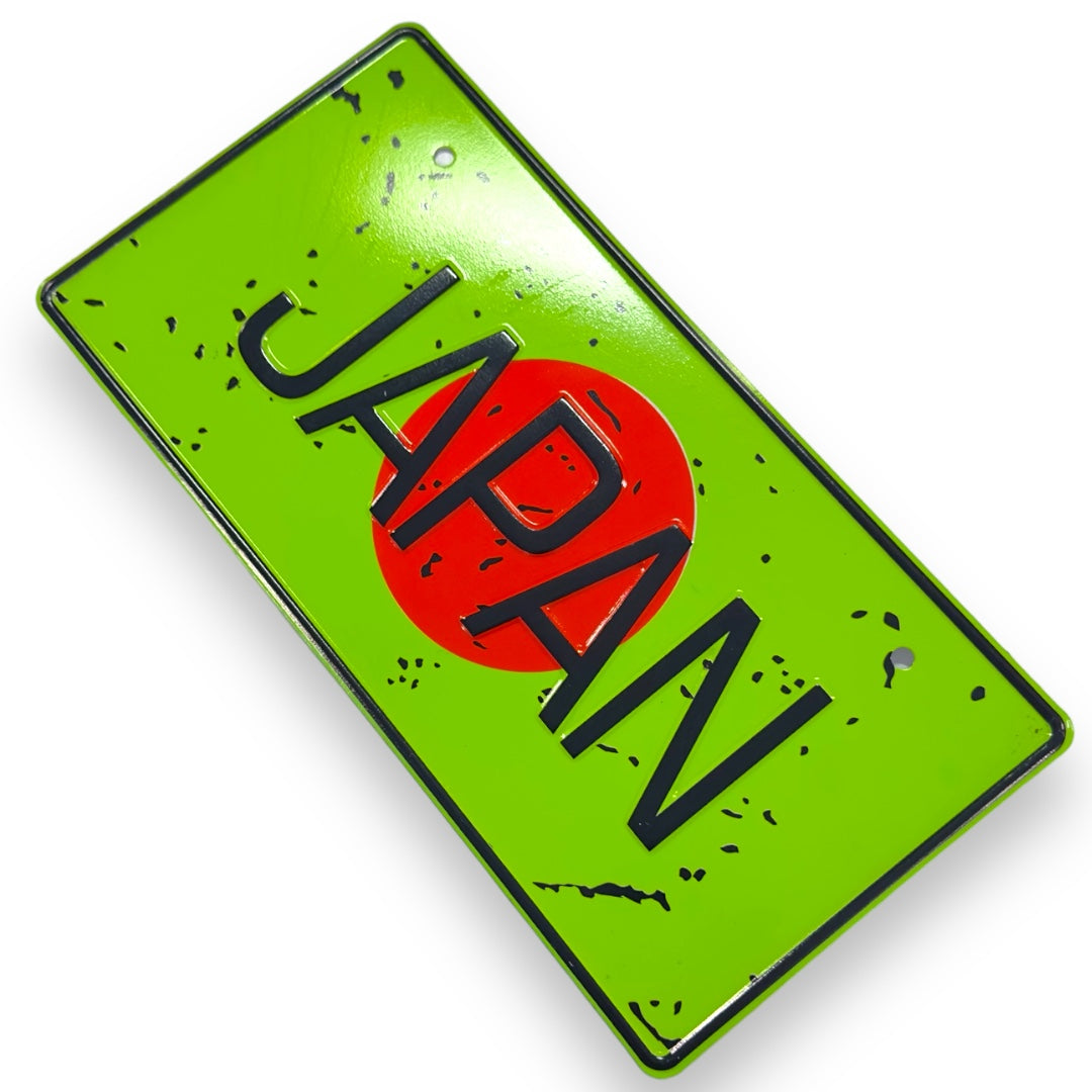 Japan Grün JDM License Plate 1