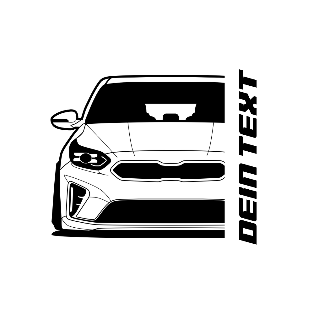Kia Ceed Proceed GT MY 2019 – customizable Shirts & Hoodies