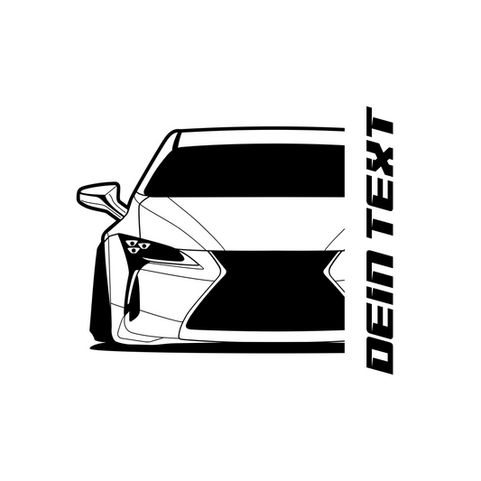 Lexus LC500 BJ 2017 – personalisierbares Shirt & Hoodie
