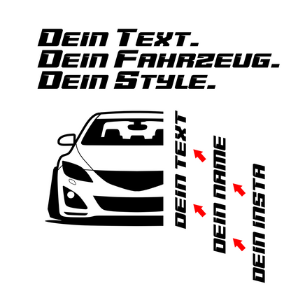 Mazda 6 GH MY 2006 – customizable Shirts & Hoodies