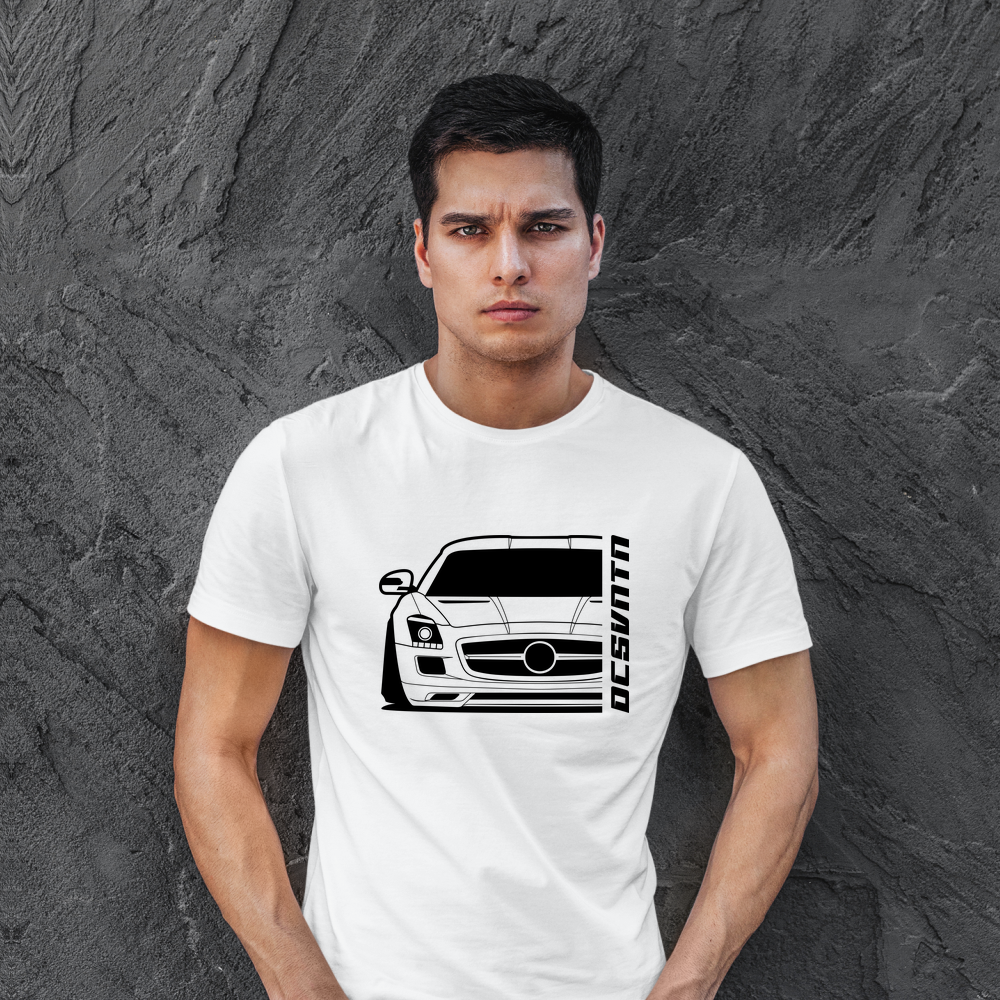 Mercedes SLS AMG MY 2010 – customizable Shirts & Hoodies