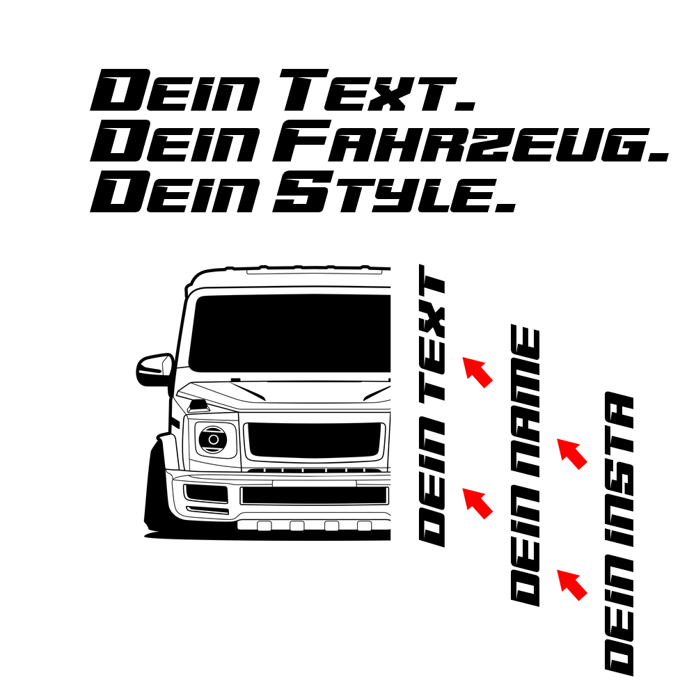 2018 Mercedes G-Class – Customizable Shirts & Hoodies