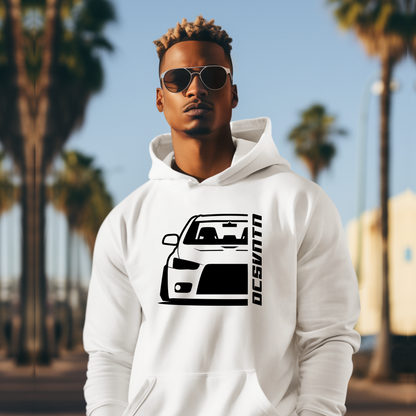 Mitsubishi Lancer Evolution X EVO BJ 2008 – personalisierbares Shirt & Hoodie