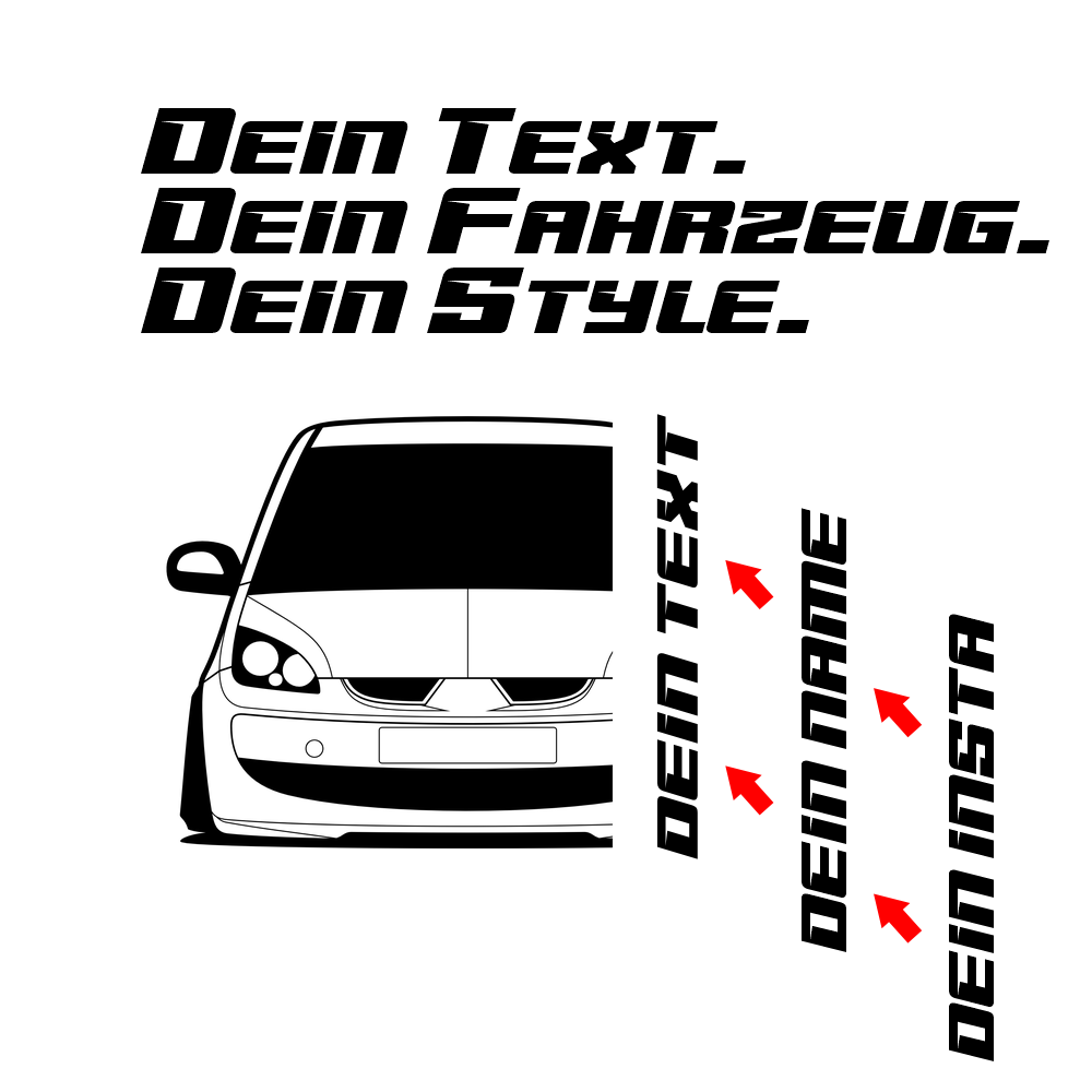Mitsubishi Colt CZ3 MY 2005 – customizable Shirts & Hoodies
