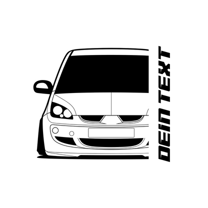 Mitsubishi Colt CZT BJ 2005 – personalisierbares Shirt & Hoodie