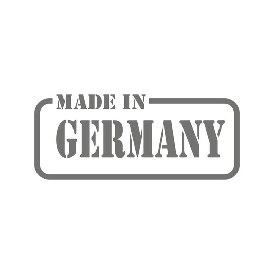 Made in Germany – 12 cm Autofolie Sticker