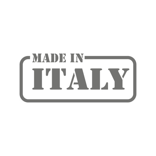 Made in Italy – 12 cm Autofolie Sticker