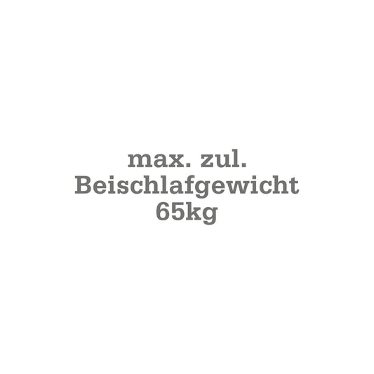 Maximales Beischlafgewicht 65kg