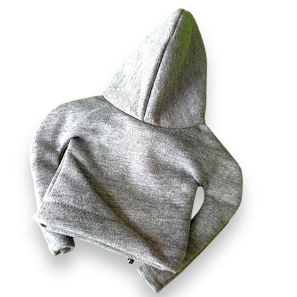 Mini Hoodie Grau Bild 4