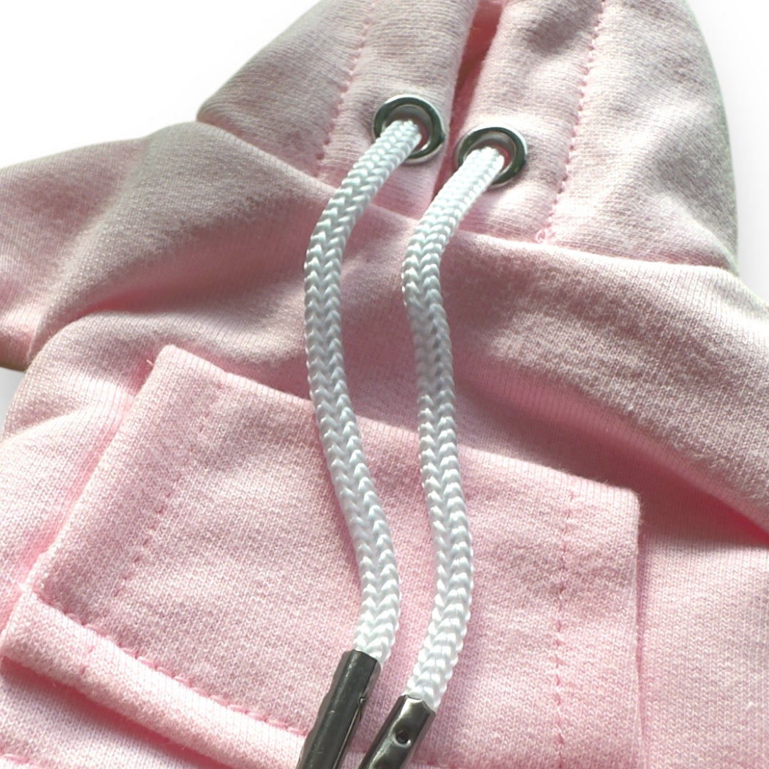 Kapuzepulli Mini Schalthebel - Rosa -