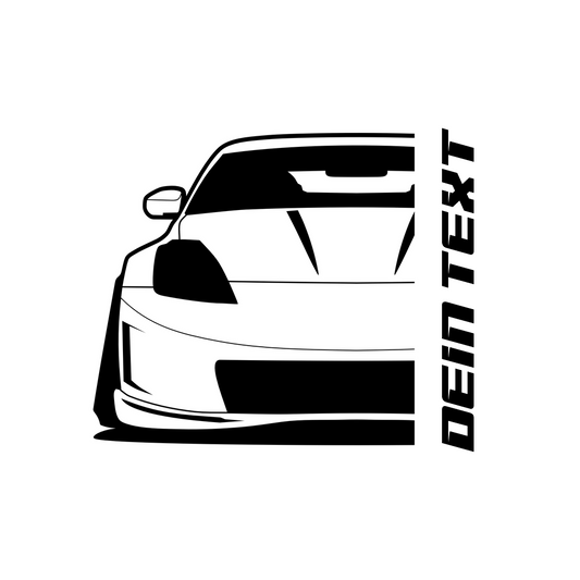 Nissan 350 Z PFL BJ 2002 – personalisierbares Shirt & Hoodie
