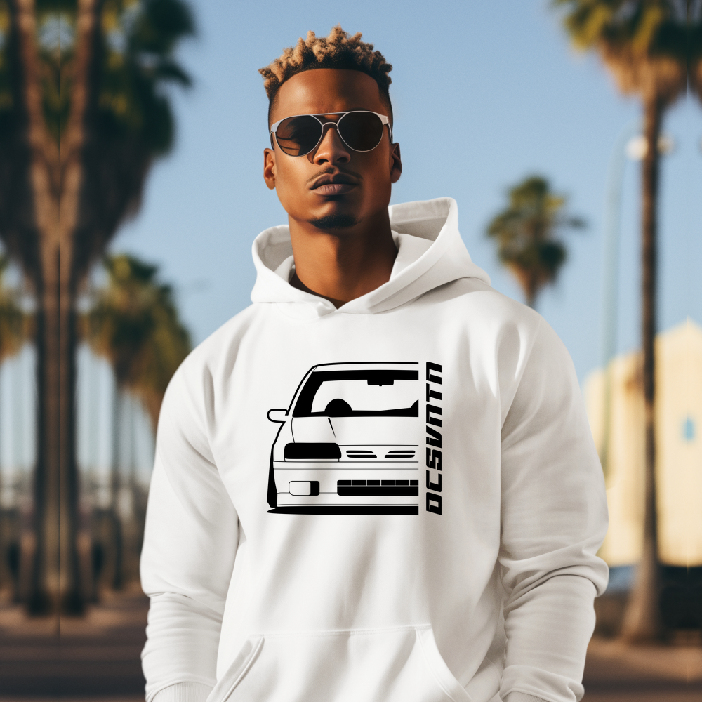 Nissan Primera P10 BJ 1990 – personalisierbares Shirt & Hoodie