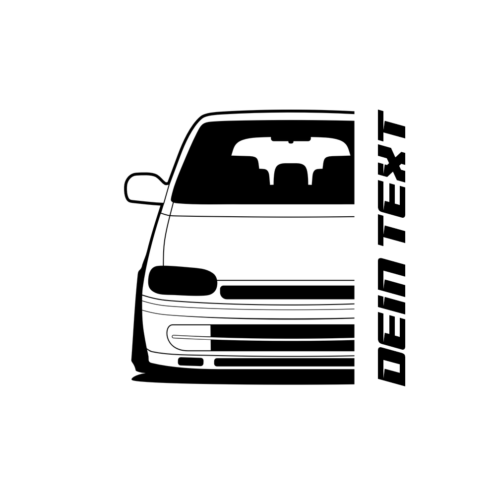 Nissan Serena C23 BJ 1991 – personalisierbares Shirt & Hoodie