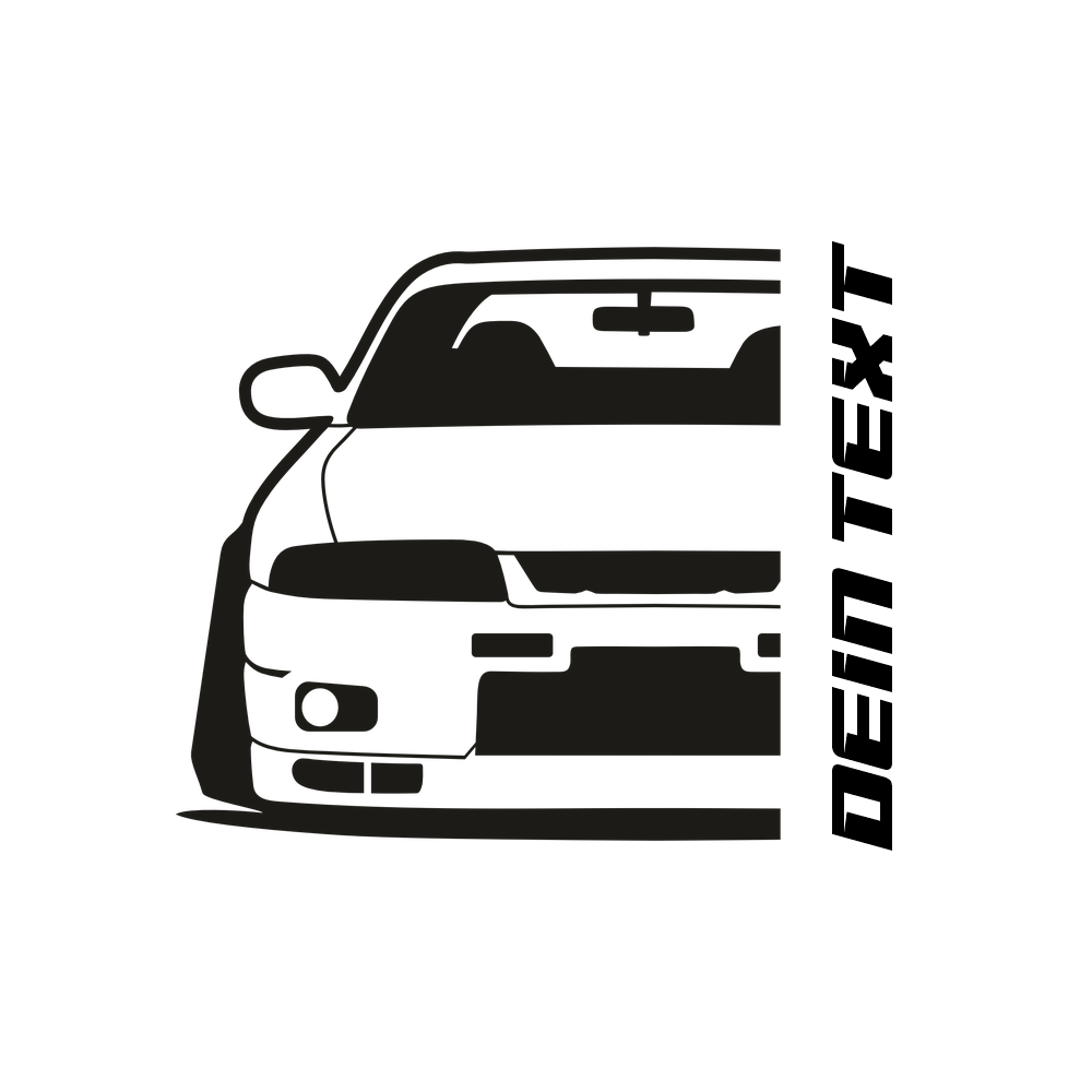 Nissan Skyline R33 GTR BJ 1993 – personalisierbares Shirt & Hoodie