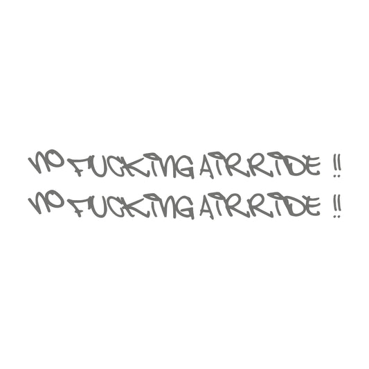 No Fucking Airride Breit 2pcs
