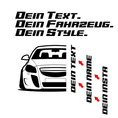 Opel Insignia OPC MY 2012 – customizable Shirts & Hoodies