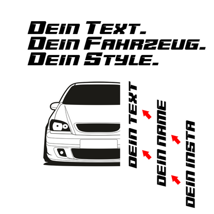 Opel Zafira A OPC MY 1998 – customizable Shirts & Hoodies
