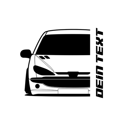 Peugeot 206 MY 1998 – customizable Shirts & Hoodies