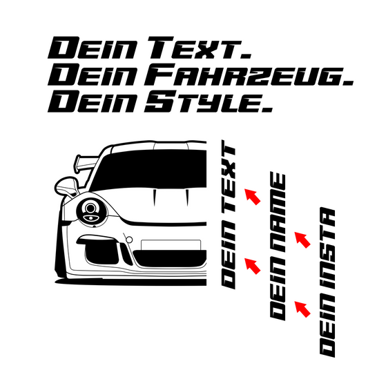 Porsche 911 GT3 RS MY 2015 – customizable Shirts & Hoodies