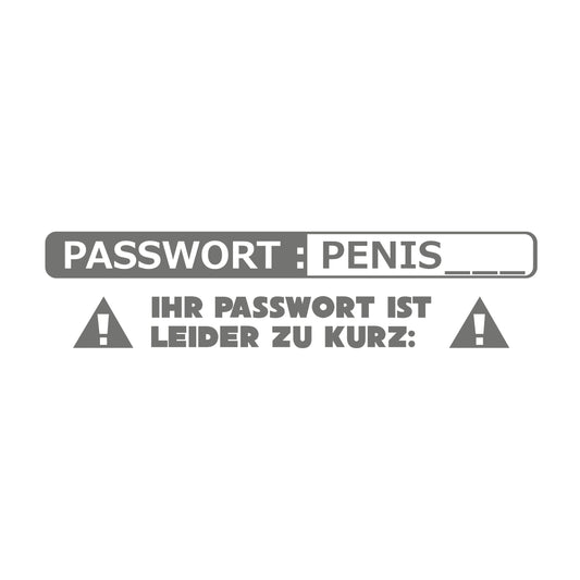 Passwort Penis