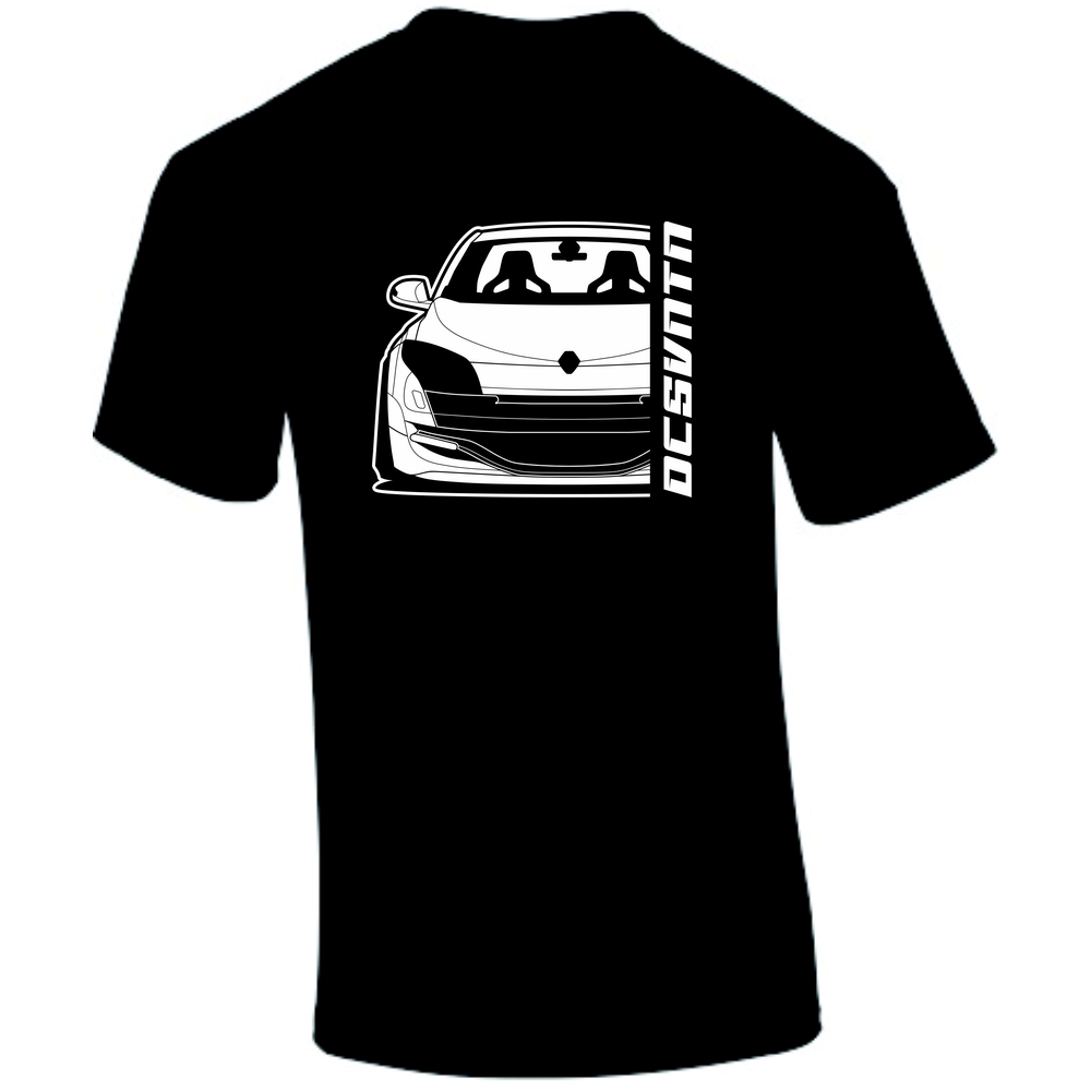 Renault Megane III RS Vorfacelift BJ 2008 – personalisierbares Shirt & Hoodie