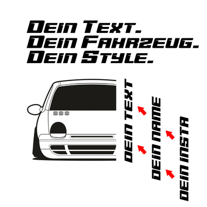 Renault Twingo BJ 1993 – personalisierbares Shirt & Hoodie