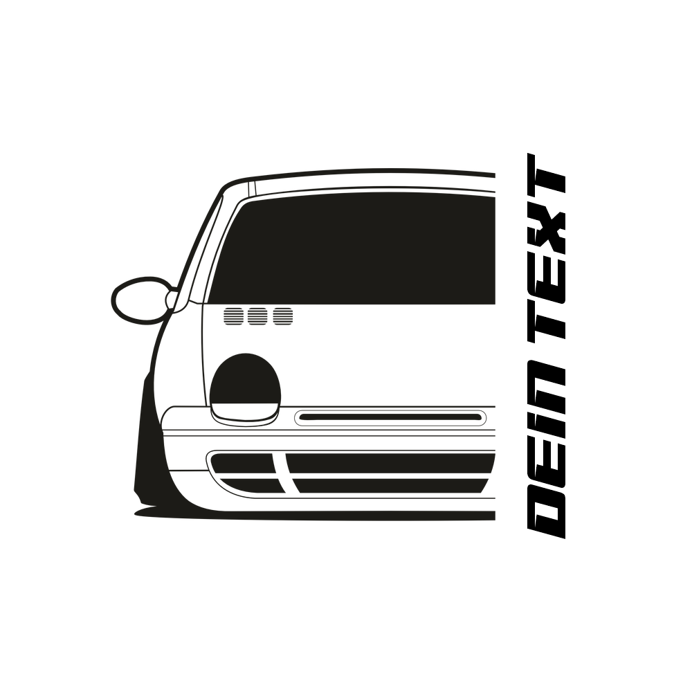 Renault Twingo BJ 1993 – personalisierbares Shirt & Hoodie